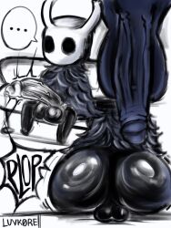 the knight (hollow knight) from hollow knight by luvk0re