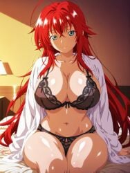 rias gremory from high school dxd by lewdxbytes