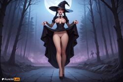 wednesday addams from halloween by rule34lab