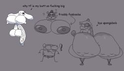 freddy (fnaf) from five nights at freddy's by nxyitn