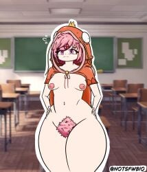 natsuki (doki doki literature club) from doki doki literature club by notsfwbio