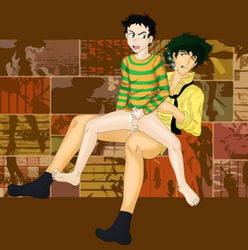 cowboy_bebop crossover flcl gay male male/male male_only naota spike_spiegel yaoi