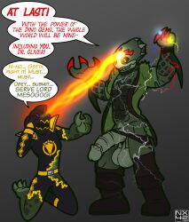 abs absurd_res animal_humanoid balls big_balls big_penis black_ranger clothed clothing defeated defeated_hero dinosaur_humanoid duo energy_beam english_description english_text genital_growth genitals growth hi_res human humanoid jacket male male/male mammal mesogog mind_break mind_control mindfuck muscle_growth muscles mutation nx-42 open_clothing open_jacket open_topwear penis power_rangers power_rangers_dino_thunder reptile reptile_humanoid scalie scalie_humanoid slave speech_bubble superhero supersuit telepathy text tommy_oliver topwear torn_clothing transformation transformation_through_magic unusual_anatomy unusual_genitalia unusual_penis villain_dominating_hero villains_win