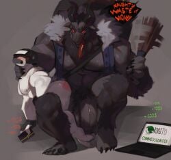 krampus from christmas by kogito