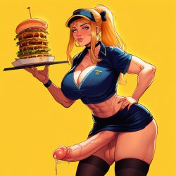 original character from mcdonald's by aipixelporn