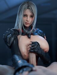 3d batesz big_breasts big_penis breasts_out busty cum cum_on_breasts cumming cumming_on_breasts cumshot dia_elias_(the_first_descendant) gif gloved_handjob gloves handjob huge_breasts huge_cock masturbating sexy_female straight the_first_descendant