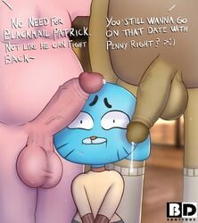 3boys bad_parenting blackmail bootydox cartoon_network father_and_child father_and_son femboy feminine_male furry gay girly gumball_watterson imminent_rape imminent_sex incest patrick_fitzgerald penis rabbit richard_watterson tagme the_amazing_world_of_gumball yaoi young