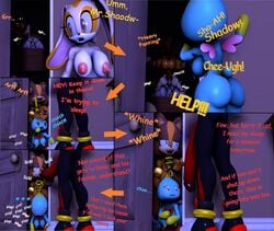 1boy 1futa 3d 3girls absurd_res anal anthro ass badger balls bangerofsticks big_breasts big_penis black_body black_fur bodily_fluids breasts chao_(sonic) cheese_the_chao comic cream_the_rabbit cum cum_in_ass cum_in_pussy cum_inside digital_media_(artwork) english_text erection eulipotyphlan female forced fur futa_on_female futanari genital_fluids genitals group gynomorph gynomorph/female hair hedgehog hi_res humanoid intersex intersex/female intersex/male interspecies lagomorph leporid male mammal mustelid musteline nipples nude open_mouth penetration penis pussy rabbit rape sex shadow_the_hedgehog size_difference smile sonic_(series) sonic_boom sound_effects source_filmmaker sticks_the_badger sticks_the_jungle_badger sticks_the_tejon text vanilla_the_rabbit video_games