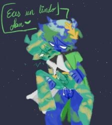 2boys anal_penetration anal_sex ballsack cum earth_(solarballs) gay kikychfangirl penetration penis solarballs spread_legs titan_(solarballs)