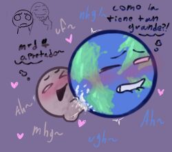 cum earth_(solarballs) luna_(solarballs) moon_(solarballs) penetration penis solarballs