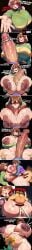 1boy 1girls after_sex ai_generated big_breasts brown_hair chara clothing cum cum_in_pussy cum_inside curvy curvy_figure flowey_the_flower frisk huge_breasts huge_cock huge_penis lactation large_penis mating_press nipples paizuri pregnant red_eyes scarletstained size_difference tagme thick_thighs thighs torn_clothes undertale vaginal_penetration veiny_penis wide_hips