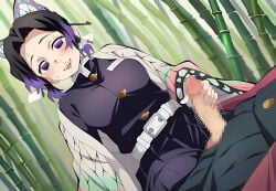 1boy 1boy1girl 1girl 1girl1boy about_to_pound_the_fuck_outta_em ai_generated artist_request bare_skin big_breasts big_butt big_cock big_dick big_penis big_thighs black_hair blush blush_lines blushing breath_cloud butterfly_hair_ornament clothed clothed_female clothed_male clothed_sex clothes couple couple_sex curvy curvy_body curvy_female curvy_figure demon_slayer female female/female female_on_top forest forest_sex giving_in_to_pleasure giyushino grabbing grabbing_another's_penis grabbing_penis handjob hetero hetero_sex heterosexual heterosexual_sex holding holding_penis kimetsu_no_yaiba kochou_shinobu looking_pleasured love_making lovers loving_it making_love male male/female male_on_bottom male_on_female masturbating masturbating_other masturbating_partner masturbation mating outdoor_sex outdoors outdoors_sex passionate pleasure pleasure_face pleasured pleasured_face pleasured_female pleasured_male sex smile smiley_face smiling smiling_at_partner smiling_female smooth_skin straight straight_sex tomioka_giyuu wanting_cock wanting_fucked wanting_more