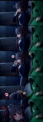 1boy 1boy1girl 1girls 3d 3d_(artwork) 3d_render ai_assisted blowjob blowjob_gesture blushing car car_interior cat_ears cat_girl catgirl clothed comic crop_top cum cum_in_mouth daughter evil_neuro father father_and_daughter fellatio fellatio_gesture female gerwazy hoodie incest incest_(lore) indie_virtual_youtuber indie_vtuber jacket jacket_open koikatsu male night night_sky open_jacket red_eyes ribbon ribbons story streamer tagme tongue tongue_out turtle vedal987 virtual_youtuber vtuber