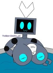 1girl boobs breasts female fnf fnf_mod fnf_mods friday_night_funkin friday_night_funkin_mod genderswap girl hex_(yingyang48) huge_boobs huge_breasts hyper_breasts robot robot_girl size_difference therobotnsfw tv_girl tv_head y/n