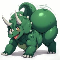 1ambiguous 1animal 1feral ai_generated ambiguous_gender animal ass ass_bigger_than_head big_ass big_butt bubble_ass bubble_butt curvaceous curvy curvy_body curvy_figure cute dinosaur fat_ass fat_butt feral furry looking_at_viewer seducing seducing_viewer seductive seductive_look seductive_smile sexy sexy_body sexy_pose simple_background solo solo_focus tagme thick_ass thick_body thick_butt thick_thighs toby_cbtc triceratops voluptuous voluptuous_body voluptuous_feral voluptuous_furry white_background
