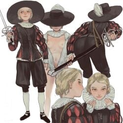 blonde_hair female hellish_quart marie_vigoreaux tagme
