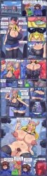 alien_(tmogumi) behind_curtain big_ass big_breasts closed_eyes closed_eyes_smile comic convention cosplay crowd crowd_taking_pictures crowd_watching crowded exhibitionism hyper_breasts hypnosis hypnotized inside_clothing lactating lactating_nipples lactating_through_clothing lactation_through_clothes lactation_without_expressing lactation_without_stimulation long_nipples mega_daughter_(tmogumi) mega_mom_(tmogumi) milf nipple_bulge nipple_outline nipples nipples_visible_through_clothing oc oral_sex original public public_exposure public_nudity public_sex sex_toy shorts squeezing squeezing_breast squeezing_breasts squirt squirting squirting_milk squirting_orgasm squirting_through_clothes stranger tmogumi ufo unaware unaware_exhibitionist unaware_hypnosis wig