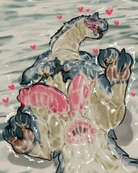 2026 2_penises absurd_res after_sex animal_genitalia animal_penis anus aroused artist_name big_anus blue_body blue_scales blush blush_lines bodily_fluids capcom colored countershading cum cum_covered cum_everywhere cum_in_ass cum_in_mouth cum_inside cum_on_chest cum_on_face cum_on_feet cum_on_hand cum_on_penis cum_on_tail cum_string curling_toes digital_drawing_(artwork) digital_media_(artwork) fanged_wyvern feet feral gaping gaping_anus genital_fluids genital_slit genitals hand_on_belly heart_symbol hemipenes hi_res light_body light_scales luccatoasty lying male messy monster_hunter multi_genitalia multi_penis multicolored_body multicolored_scales on_back penis puffy_anus red_eyes scales shaded signature solo spread_legs spreading tail text tobi-kadachi tongue tongue_out tremble_spikes