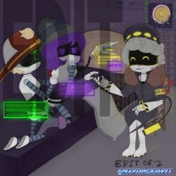 cringe glitch_productions keptpack769 male/female murder_drones n_(murder_drones) some_dude_who_loves_n_from_md tagme thad_(murder_drones) uzi_(murder_drones)
