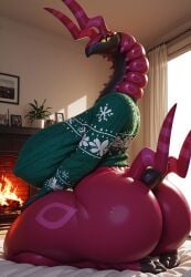 ai_generated big_breasts pokemon scolipede surikat wide_hips