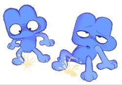 algebralien battle_for_dream_island battle_for_dream_island_again bfb bfdi bfdia four_(bfb) object_shows pee peeing peeing_on_floor pussy stonerobjectum