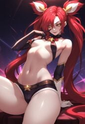 ai_generated jinx_(league_of_legends) league_of_legends sexy sexy_pose star_guardian_jinx