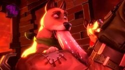 3d animated blowjob bonesy dog epic_games fellatio feral fortnite furry geetee huge_cock large_penis no_sound oral penis tagme video zoophilia