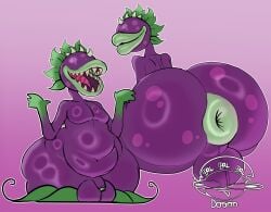 anus babyhunt4 big_ass big_ass_(male) big_balls big_belly big_butt chomper_(pvz) chubby chubby_belly chubby_male da_ra_ra_ra huge_ass huge_butt male male_only plant_monster plants_vs._zombies plants_vs_zombies presenting presenting_anus presenting_hindquarters puffy_anus small_penis wide_hips