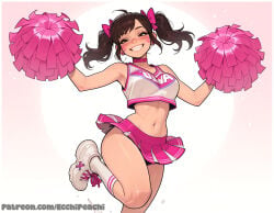 1girl 1girls ai_generated bangs blush boobs breasts brown_eyes brown_hair camel_toe cameltoe cleavage clothed clothed_female curvy d.va ecchipeachi female female_focus female_only focus fringe fully_clothed large_breasts long_hair nipples nipples_covered nipples_visible_through_clothing overwatch overwatch_2 pussy sfw solo solo_female solo_focus sweat teeth tight_clothes tight_clothing uncensored