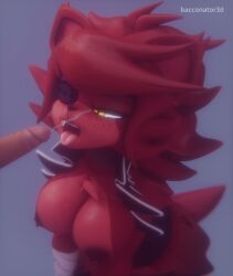 1girls bacconator3d breasts breasts_out closed_eyes cum cum_in_mouth cum_on_face cum_on_tongue cumshot duo facial female fexa fnaf fredina's_nightclub male open_mouth small_breasts tagme tongue tongue_out video