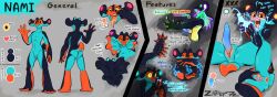 absurd_res animal_genitalia anthro bodily_fluids butt container cum cum_in_container cum_in_jar dragon english_text erection genital_fluids genital_slit genitals glowing glowing_cum heart_(marking) hi_res jar male markings model_sheet multicolored_body mythological_creature mythological_scalie mythology nami_(zipper_7z) nude penis scalie solo tail teeth text unusual_bodily_fluids unusual_cum unusual_genital_fluids water yellow_sclera zipper_7z