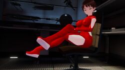 3d bodysuit female_only nipple_bulge noravrmx vrchat vroid