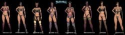 1girls 3d abs alternate_costume armlet bangs bare_chest bare_hips bare_shoulders belly black_hair bob_cut bodysuit boots breasts cleavage clothed_female curvaceous curves curvy demon_girl digital_painting_(artwork) edenian elbow_gloves eyebrows eyeshadow female female_only fingerless_gloves fingers fishnet fishnet_legwear fishnets front_view gauntlets gloves groin hair half-closed_eyes hands heel_boots heels high_heel_boots high_heels high_resolution highleg highleg_leotard huge_breasts humanoid hybrid jewelry legwear leotard looking_at_viewer makeup mascara mask medium_hair midway mileena monster monster_girl mortal_kombat mortal_kombat_(2011) mortal_kombat_x muscle muscular_female narrow_waist navel netherrealm_studios no_bra revealing_clothes shoes short_hair sleeveless sleeveless_leotard solo solo_female standing stomach straight_hair tarkatan thedirtden thick_thighs thighhighs thighs toned underboob video_game wide_hips yellow_eyes