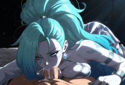 ai_generated cum_inside deepthroat k/da_all_out_seraphine league_of_legends ruined_makeup seraphine_(league_of_legends) sexy sexy_pose