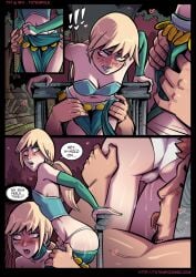 blonde_hair comic magic sorceress totempole