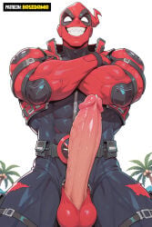 ai_art ai_generated anime anime_character anime_screencap anime_style bara big_ass big_balls big_muscles big_penis gay gay_domination gay_male muscles muscular muscular_male yaoi