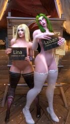 2026 2girls 3d bellakvo big_ass big_breasts blizzard_entertainment blonde_hair blue_eyes captured captured_female caught criminal elf_ears english english_text exposed exposed_anus exposed_ass exposed_breasts exposed_nipples exposed_pussy female female/female female_focus female_only fit fit_female glowing_eyes green_hair hairless_pussy high_heels holding holding_object holding_sign horde_(warcraft) human_(world_of_warcraft) large_ass large_breasts light-skinned_female light_skin lipstick long_ears long_fingernails long_hair long_nails lusan makeup mature mature_female mature_woman mouth_open naked naked_female navel night_elf nude nude_female open_mouth painted_fingernails painted_nails partially_clothed pointy_ears pussy sign stiletto_heels stockings thick_thighs thighs tits tits_out wanted_poster warcraft white_eyes world_of_warcraft