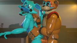 fnaf_oc glamrock_freddy_(fnaf) mangle_(fnaf) tagme