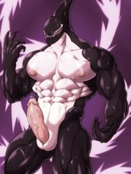 3:4 abs animal_genitalia baobaoart biceps black_body black_skin bodily_fluids cetacean delphinoid gang_orca genital_fluids genital_slit genitals hi_res humanoid_genitalia humanoid_penis looking_at_viewer male male_only mammal marine muscular muscular_male my_hero_academia nipples nude obliques oceanic_dolphin orca pecs penis quads sakamata_kuugo slit solo solo_male toothed_whale triceps vein veiny_penis wet white_body white_skin