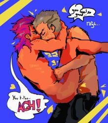 anal anal_penetration anal_sex danganronpa danganronpa_2:_goodbye_despair dyed-hair fuyuhiko_kuzuryuu gay gay_anal gay_male gay_sex kazuichi_souda male_only sachitsu souda_kazuichi