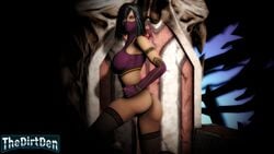 1girls 3d 3d_(artwork) ass big_ass big_breasts black_hair breasts busty cleavage cleavage_cutout clothed clothes clothing dat_ass edenian female female_focus female_only fit fully_clothed gloves hand_on_hip huge_breasts hybrid large_ass large_breasts leotard long_gloves long_hair mask mileena mileena_(mk9) monster monster_girl mortal_kombat mortal_kombat_(2011) netherrealm_studios pink_clothing solo standing tarkatan thedirtden thick_ass thighhighs thin_waist voluptuous watermark wide_hips