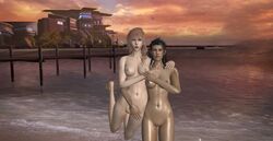 beach devonsniegowski94 eclair_farron final_fantasy final_fantasy_xiii naked nude oerba_yun_fang_(ff_xiii) pussy shaved_pussy