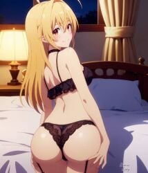 ai_generated ass big_ass blonde_hair demens_kippy hikikomari_kyuuketsuki_no_monmon red_eyes tagme terakomari_gandezblood underwear vampire vampire_girl