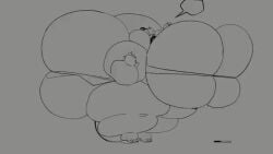 animated ass_bigger_than_body ass_bigger_than_head ass_expansion balloon_inflation balloon_transformation belly_expansion bending_over breast_expansion breasts_bigger_than_head breasts_bigger_than_torso cheeks_inflation clara_(ffuffle) ffuffle heels inflation less_than_30_seconds milf music puffed_cheeks pump_shoes self_inflation sound tagme teacher thick_lips toes video walking