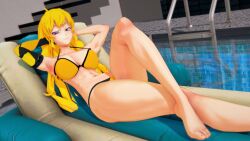 yang xiao long from rwby by arrancon