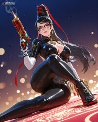 ai ai_generated bayonetta bayonetta_(character) bayonetta_(series) createdwithai digital_2d fan_art girl nostra666 patreon stable_diffusion tagme woman