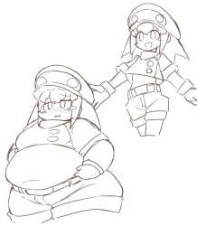 artist_request big_belly breasts btl10 deviantart fat mega_man mega_man_legends roll_caskett tagme weight_gain