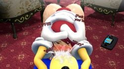 3d ass_grab ass_squeeze big_ass big_boobs big_breasts big_cock big_penis blushing_female crossover hetero horny_female horny_male human in_love interspecies light-skinned_female mitsuru_kirijo persona persona_3 sonic_(series) sonic_the_hedgehog theboobedone thicc thicc_thighs wide_hips