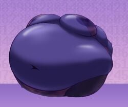 big_breasts blueberry_inflation breasts cleavage female huge_breasts inflation megalardon muffet tagme thick_thighs undertale wide_hips