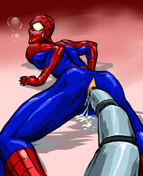 2boys doctor_octopus gay male male_only marvel peter_parker smooth_skin spider-man spider-man_(series) tagme yaoi